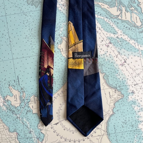 Vintage 90s Batman Bergamo Tie - Picture 5 of 6